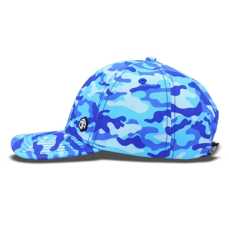 Purple And Blue Water Ripple Dad Hat