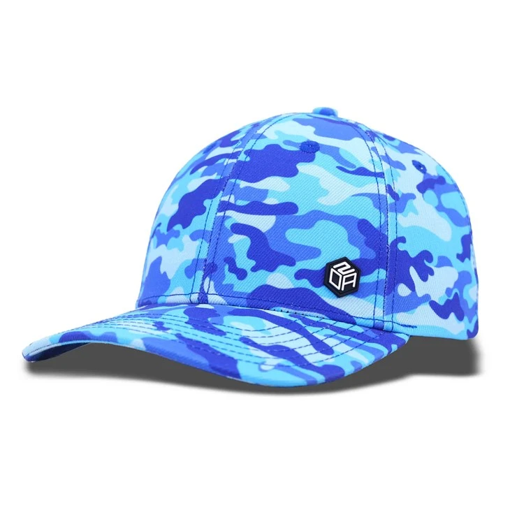 Purple And Blue Water Ripple Dad Hat