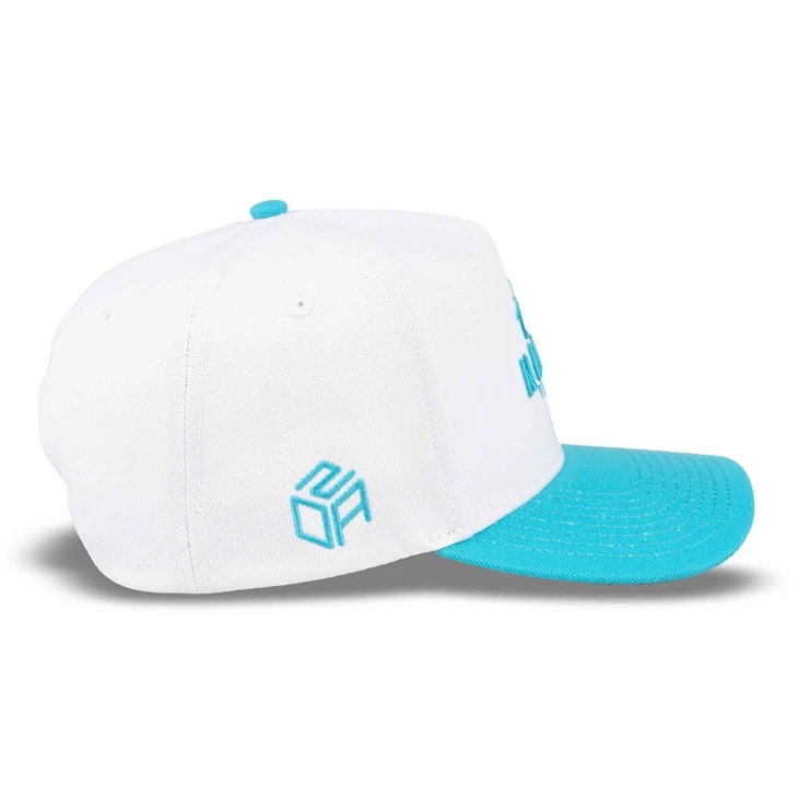 TCAP Custom Cotton Hats Blue Baseball Caps 3D Embroidery Sport Caps