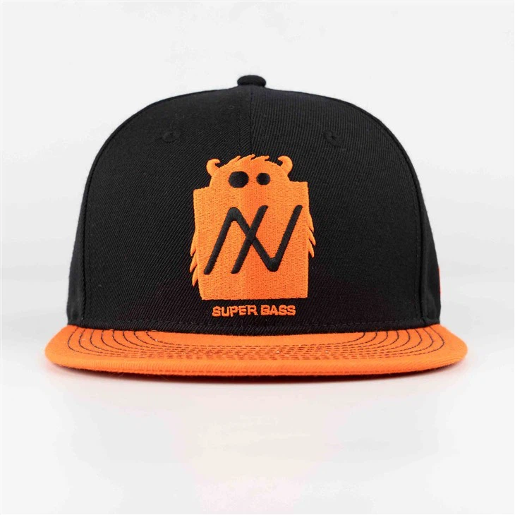 Wool Blend Fabric Fitted Hat