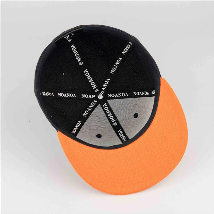 Wool Blend Fabric Fitted Hat