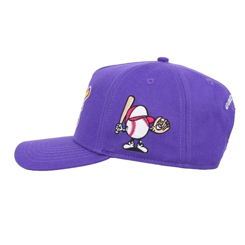 Custom Baseball Cap With Flat Embroidery And Wool Like Fabric Hat